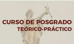 CURSO DE POSGRADO TEÓRICO-PRÁCTICO